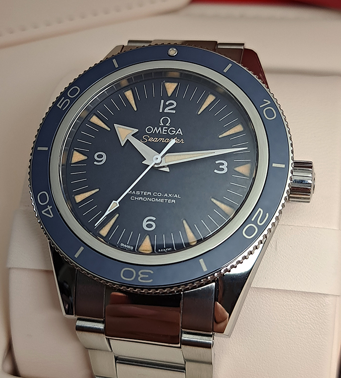 Omega Seamaster 300 Master Co-Axial Titanium Wristwatch Ref. 233.90.41.21.03.001